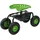 Trutzholm Gartenscooter Stahl 150 kg Sitzhöhe 44-52 cm Schwarz-grün drehbar