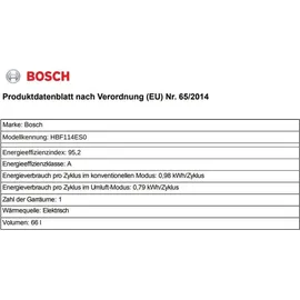 Bosch Herdset Backofen Teleskopauszug + PKM Glaskeramikkochfeld
