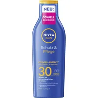 NIVEA Sonnenmilch Schutz & Pflege LSF 30