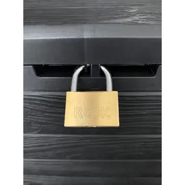 Kreher Kissenbox "Woodebox" in Anthrazit 280 Liter