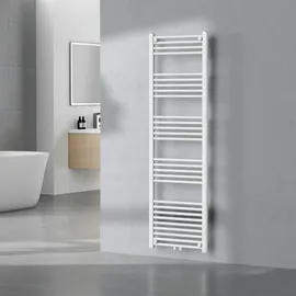 neu.haus Handtuchheizkörper Voss 500 x 1600 mm 655 W weiß Mittelventil