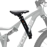 Kids Ride Shotgun Velokindersitz Front schwarz