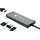 TECHLY Hub USB-C 4 in 1 & Grau