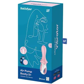 Satisfyer Air Pump Booty 5 rose 1 St