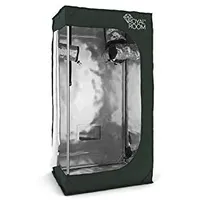 RoyalRoom® - Growzelt 60x40x120 cm - Indoor Gewächshaus - Starker Bezug, Waschbar, Lichtdicht - Rohrstärke 19 mm, Robuster Reißverschluss - Growbox, Grow Tent, Grow Zelt, Grow Box, Pflanzzelt C60S