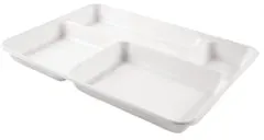 NATURESTAR Tablett, 4-geteilt 411444 , 1 Packung = 20 Stück