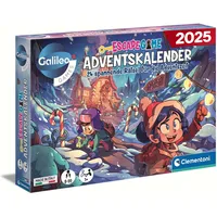 CLEMENTONI Galileo Escape Game Adventskalender 2025 59466