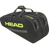Head Base Racquet Bag Tennistasche, schwarz/gelb, M