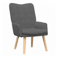 VidaXL - Entspannungsstuhl Dunkelgrau 63 x 67 x 94