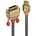 HDMI DVI Adapterkabel 1 Gold/Grau