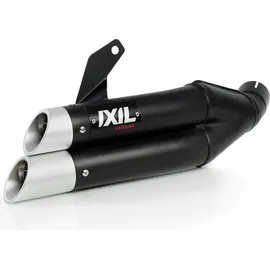 IXIL Hyperlow XL Komplettanlage mit Kat für Kawasaki Z 650/Ninja 650 2023- schwarz