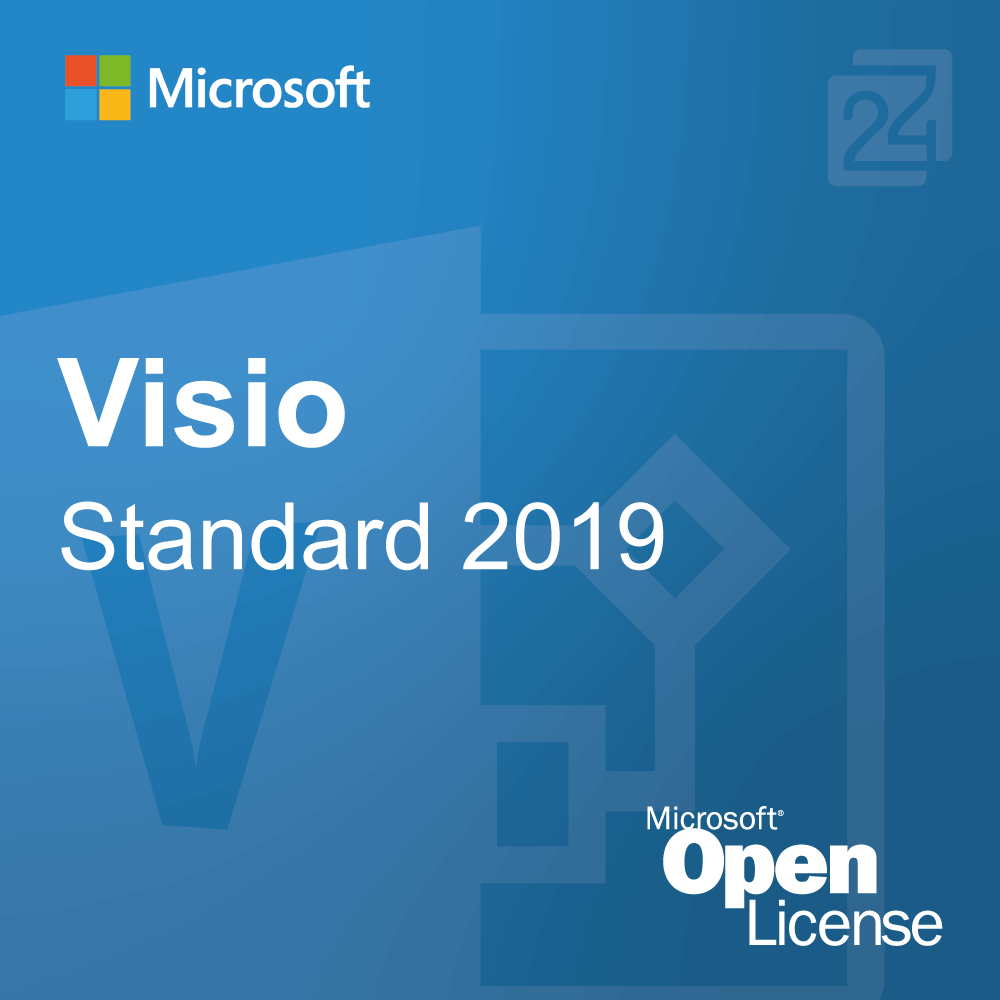 Microsoft Visio 2019 Standard, Open License, Multilanguage