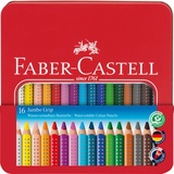 Faber-Castell Jumbo Grip Metalletui Bleistift 16 St.