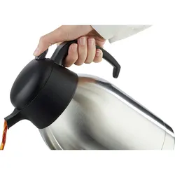 APS  Isolierkanne/Thermoskanne/Warmhaltekanne/Thermoskanne -CLASSIC- Ø 14 cm, H: 19 cm, 1 Liter