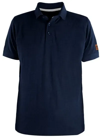 FORSBERG Poloshirt mit Knopfleiste  / marineblau / S