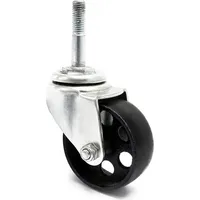 Wiltec Ersatzteil für mobilen Getriebeheber - Rolle - Ersatzrolle für hydraulischen Motorheber, Getriebe Heber mit Aufnahmekralle und Pedal, Motorhalter für Pkw und Lkw