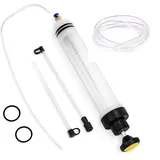 Frypay Ölabsaugpumpe 500ml, Absaugpumpe mit Schlauch & Verlängerungen für Bremsflüssigkeit, Kühlflüssigkeit, Getriebeöle