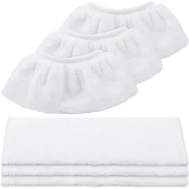 KEEPOW Mikrofasertuch Set für Kärcher EasyFix SC 2, SC 3, SC 4, SC 5 Dampfreiniger (3x Bodendüse + 3x Handdüsen),für kärcher bezug dampfreiniger
