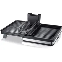 GEFU Abtropfgestell SMARTLINE 30,5 x 18 x 36 cm Farbe Silber