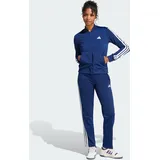 Adidas Damen ESSENTIALS 3-STRIPES TRACKSUIT, Dark Blue, XS