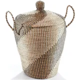 locker Flechtkorb (1 St) beige