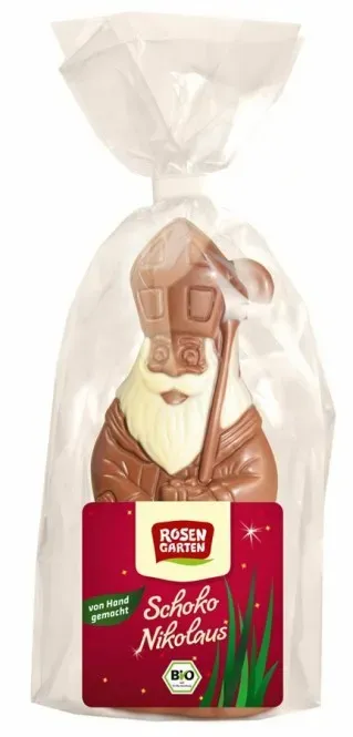 Rosengarten Vollmilch-Nikolaus mit Bischofsmütze bio