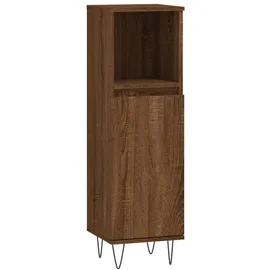 vidaXL Badschrank 30 x 118 x 30 cm Braun