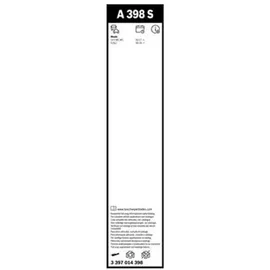 Bosch Aerotwin A398S, Länge: 600mm/450mm − Set für Frontscheibe