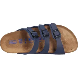 Birkenstock Florida Weichbettung Birko-Flor schmal blau 39