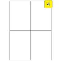 Livepac-Office 40 Etiketten / 10 Blatt DIN A4 /