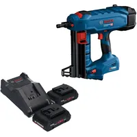Bosch GNB 18V-38 Akkutacker mit 2 x 4,0 Ah Akkus + Ladegerät