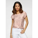 LAURA SCOTT Rundhalsshirt Rosa 44