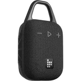 Tronsmart Mirtune H1 Tragbare Outdoor Bluetooth Lautsprecher Musikbox, 20 Stunden Spielzeit, lauter Klang und kraftvoller Bass, integrierter Karabiner, IPX7, anpassbarer EQ, Bluetooth 5.3 (Black)