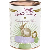 Terra Canis Sensitive 400 Gramm Hundenassfutter 6 x 400 Gramm Kaninchen