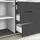 OTTO home Highboard 102 x 110 x 35 cm Anthrazit/Eiche matt