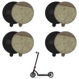 jiahehe 4 Paar Scooter Bremsbeläge für KUGOO M4 M4 Pro, Soflow SO4 Pro Gen2, Xiaomi Scooter, Hitzebeständig, Verschleißfest(8 Stück)
