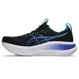 Asics Gel-Nimbus 28 Herren Black/Cobalt Burst 49
