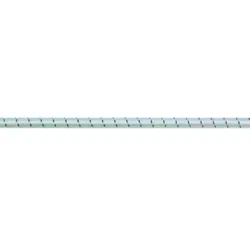 Gummikordel 8mm Rolle 75m (250x110)weiß-schw. - weiß/schwarz