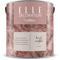 ELLE Decoration by Crown Wandfarbe 'Hand Crafted No. 404' pastellrosa matt 2,5 l