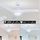 V-Tac 132 cm Deckenventilator weiß inkl. Fernbedienung