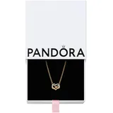Pandora Funkelnde Unendlichkeits-Herz Collier-Halskette Gold