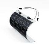 Renogy Extrem Flexibles, monokristallines Solarpanel. 50W Flexible schwarz