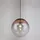 1-flg 40 Kupfer Glas