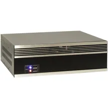 Inter-Tech Intertech Mini-ITX Gehäuse, Silber, Schwarz