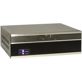 Inter-Tech Intertech Mini-ITX Gehäuse, Silber, Schwarz