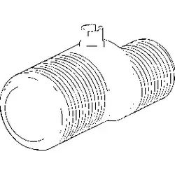 Hansa S-Anschluss absperrbar komplett 59914082