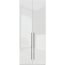 PLACES OF STYLE »Piano, UV lackiert, hochglänzend in beige oder weiß, FSC-zertifiziert« Made in Europe, in vielen Breiten, Höhe 224cm, mit Soft-Close Funktion