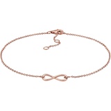 Elli Fußschmuck Damen Fußkettchen Infinity 925 Sterling Silber