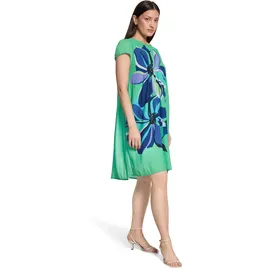 Betty Barclay Plisseekleid Kurzarm Grün 40