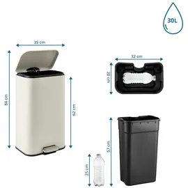 HJH Office Clean 1 30 l Beige